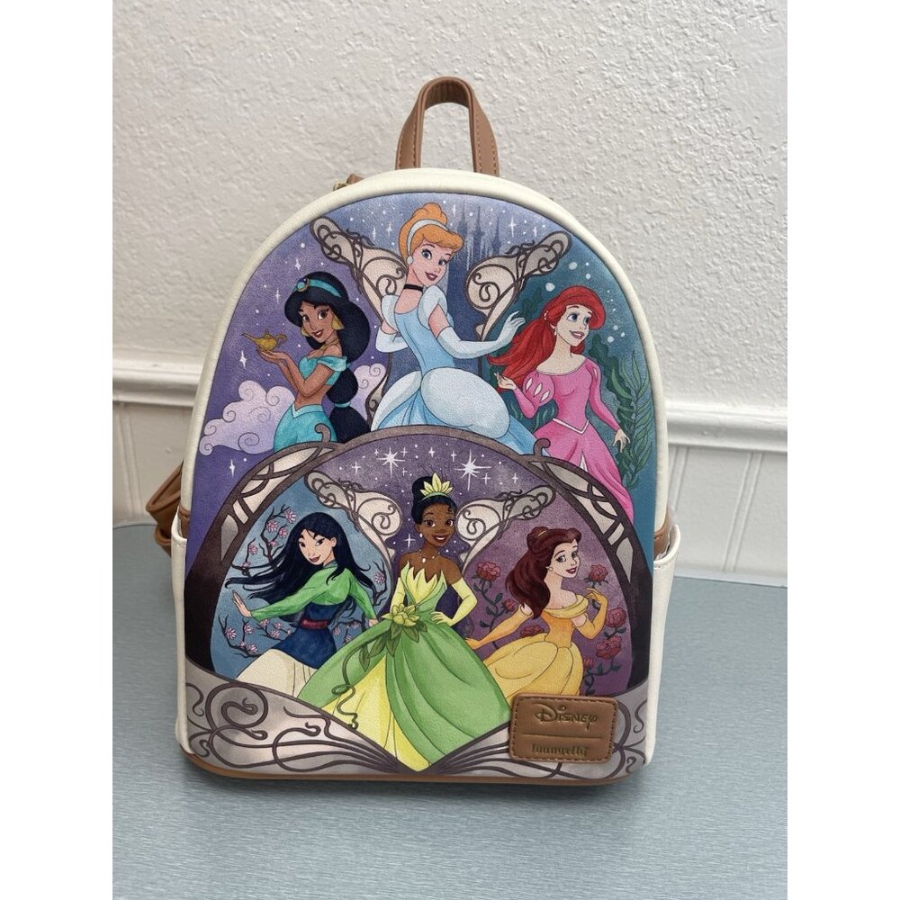 Loungefly Disney Princesses Mini Backpack NWT - Picture 13 of 16